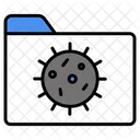 Infected Folder Folder Bug Icon