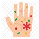 Infection Hand Virus Icon