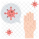 Infected Hand  Icon