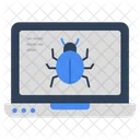 Infected Laptop  Icon