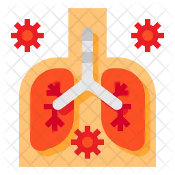 Infected Lung  Icon