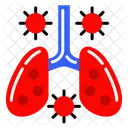 Infected Lung  Icon