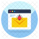 Infected Mail  Symbol