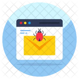 Infected Mail  Icon