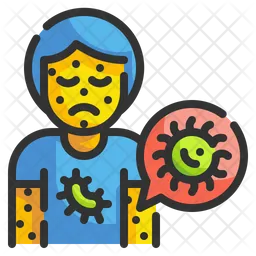 Infected Person  Icon