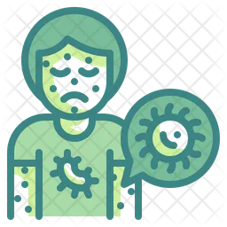 Infected Person  Icon