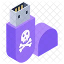 Infected Usb  Icon