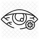 Infection Oculaire Oeil Infection Icône