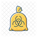 Infectious waste bag  Icon