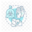 Infectious waste  Icon