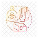 Infectious waste  Icon