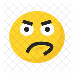 Infeliz Emoji Ícone