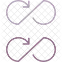 Infini Boucle Infini Icône