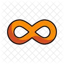 Infini Infini Boucle Icône