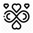 Infini Coeur Amour Icône