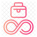 Infini Surmenage Bourreau De Travail Icône