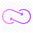 Infini Cercles Chaine Icône