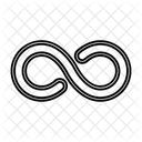 Infini Sans Fin Sans Limite Icône