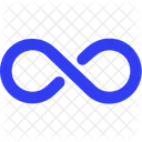 Infini Infini Boucle Icône