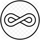 Infini Infini Boucle Icône