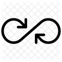 Infini Fleche Icône