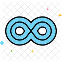 Infinity Mark Typographical Icon