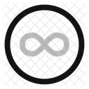 Infinity Circle Icon