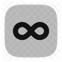 Infinity Square Icon