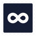 Infinity Square Icon