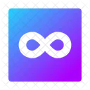 Infinity-square  Icon