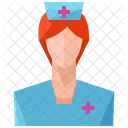 Infirmiere Femme Avatar Icon