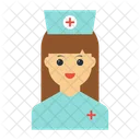 Infirmiere Fille Avatar Icon