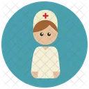 Infirmiere Femelle Medecin Icon