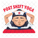 Yoga infirmier  Icône