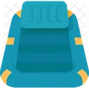 Inflatable Mattress Floating Icon