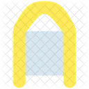 Inflatable Boat Blow Up Icon
