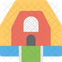 Inflatable House Kids Icon