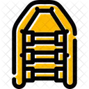 Inflatable Boat Blow Up Icon