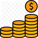Inflation Asset Bar Graph Icon