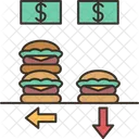 Inflation Food Prices Icon