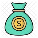 Money Bag Finance Currency Icône