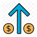 Forte Inflation Inflation Dollar Icône