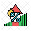Inflation Financial Crisis Icon