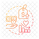 Cost Of Living Inflation Rate Household Budget Icon