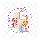 Cost Of Living Inflation Rate Household Budget Icon