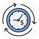 Inflation Progress Time Management Icon