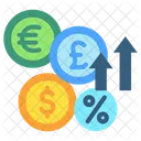 Inflation rate  Icon