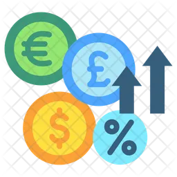 Inflation rate  Icon