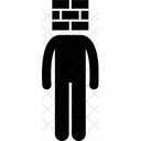 Inflexible man  Icon