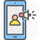 Influencer Buzzer Marketing Icon